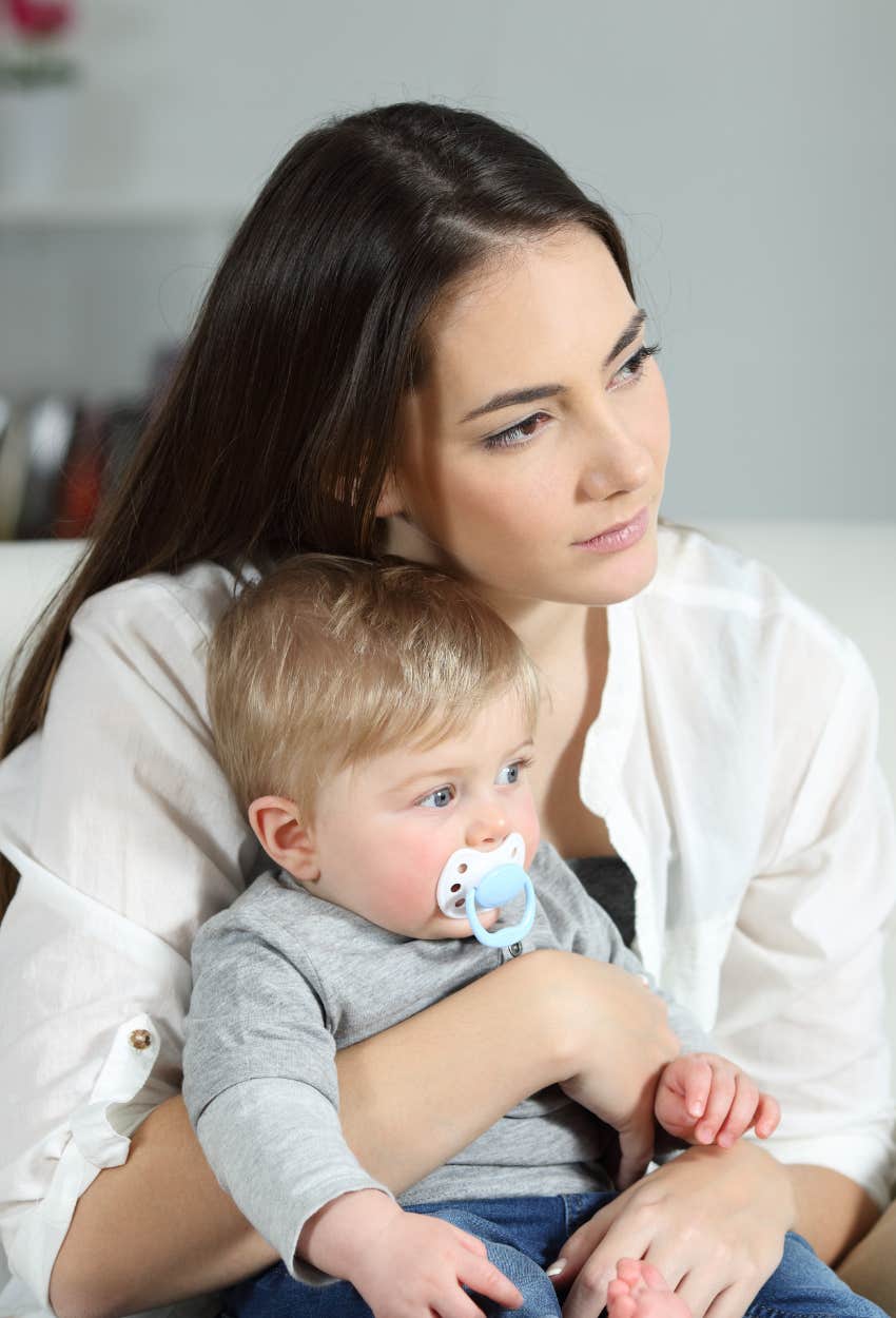 A new mother wonders if she regrets having children.