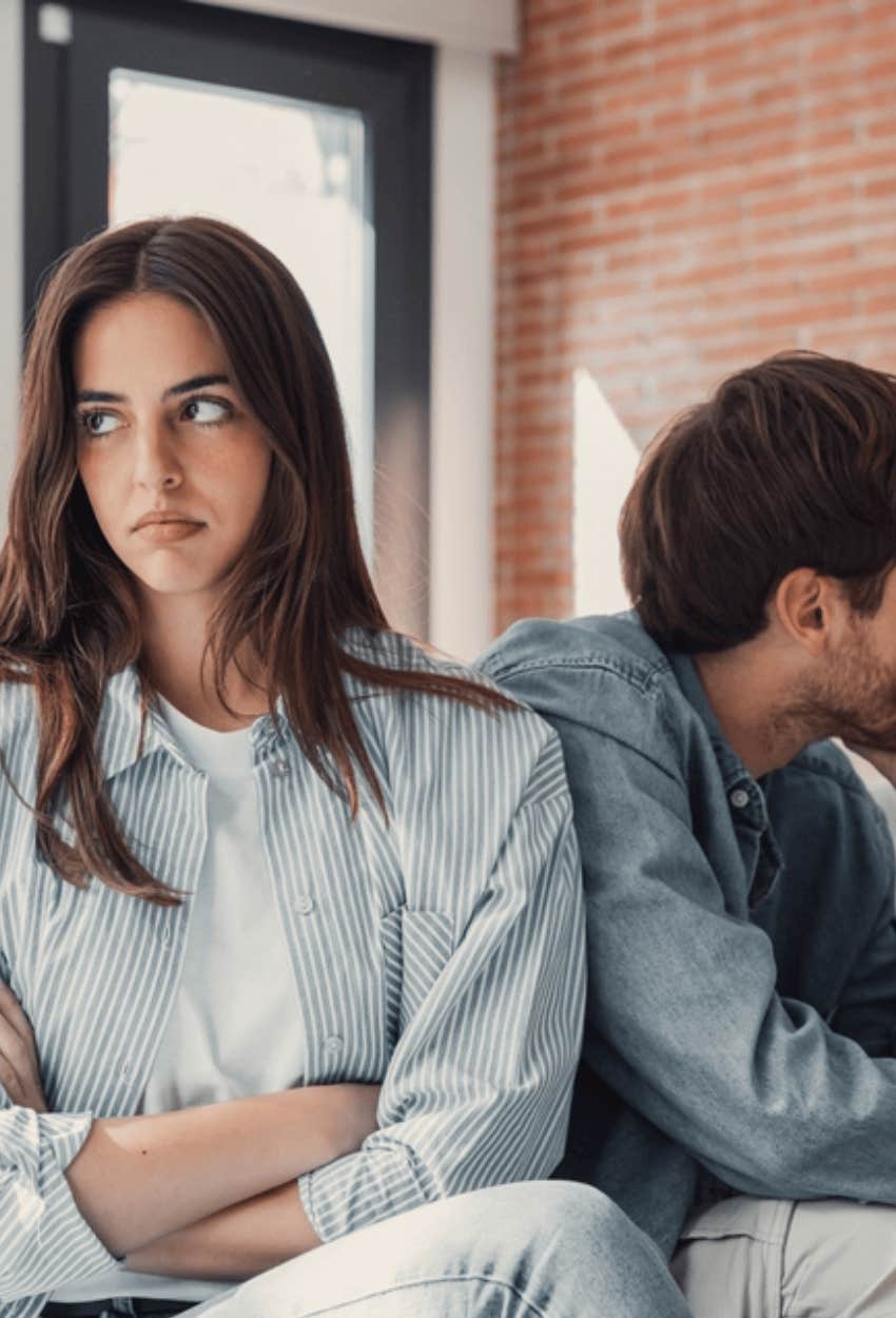 woman nagging doubts relationship style normal