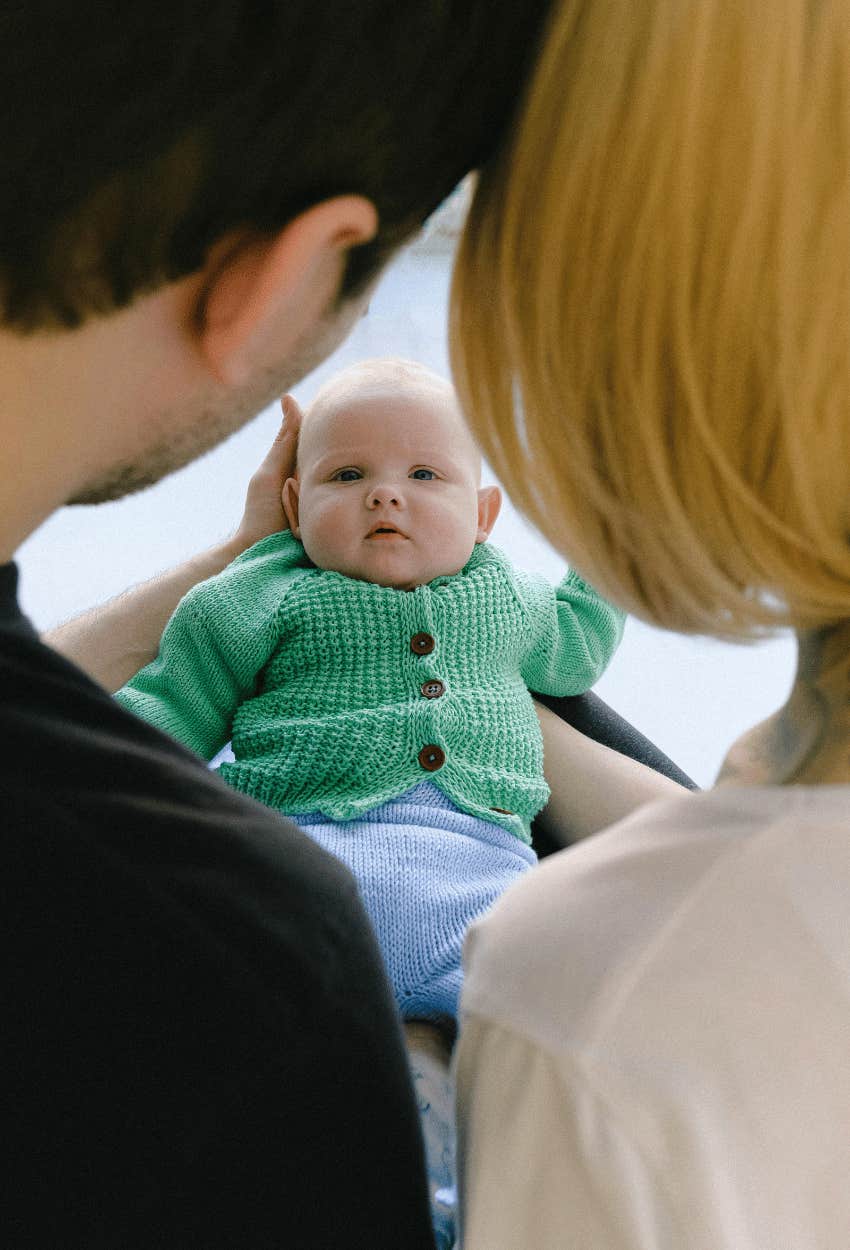 miserable parents with newborn