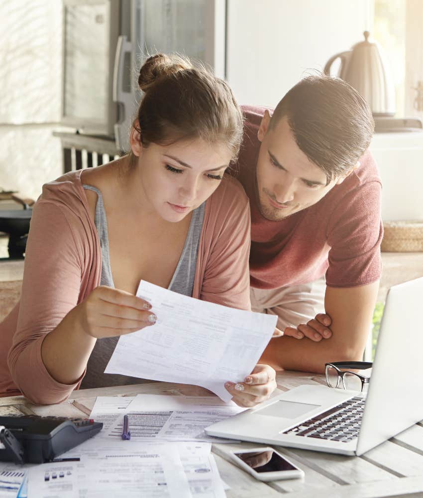 couple has separate finances in their marriage but other couples judge