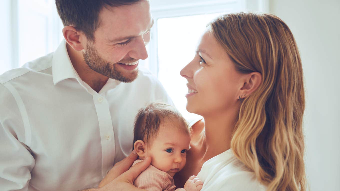 Old-Fashioned Baby Names That Will Never Go Out Of Style parents deciding on a name for their newborn baby