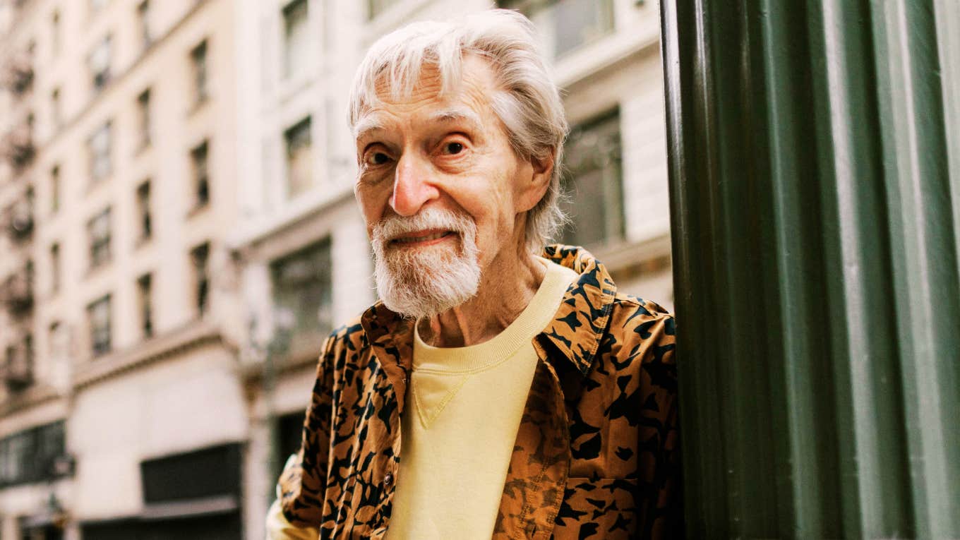 If You're Over Seventy and can still do these everyday tasks, your body is aging exceptionally well Man over 70 walking around in city.