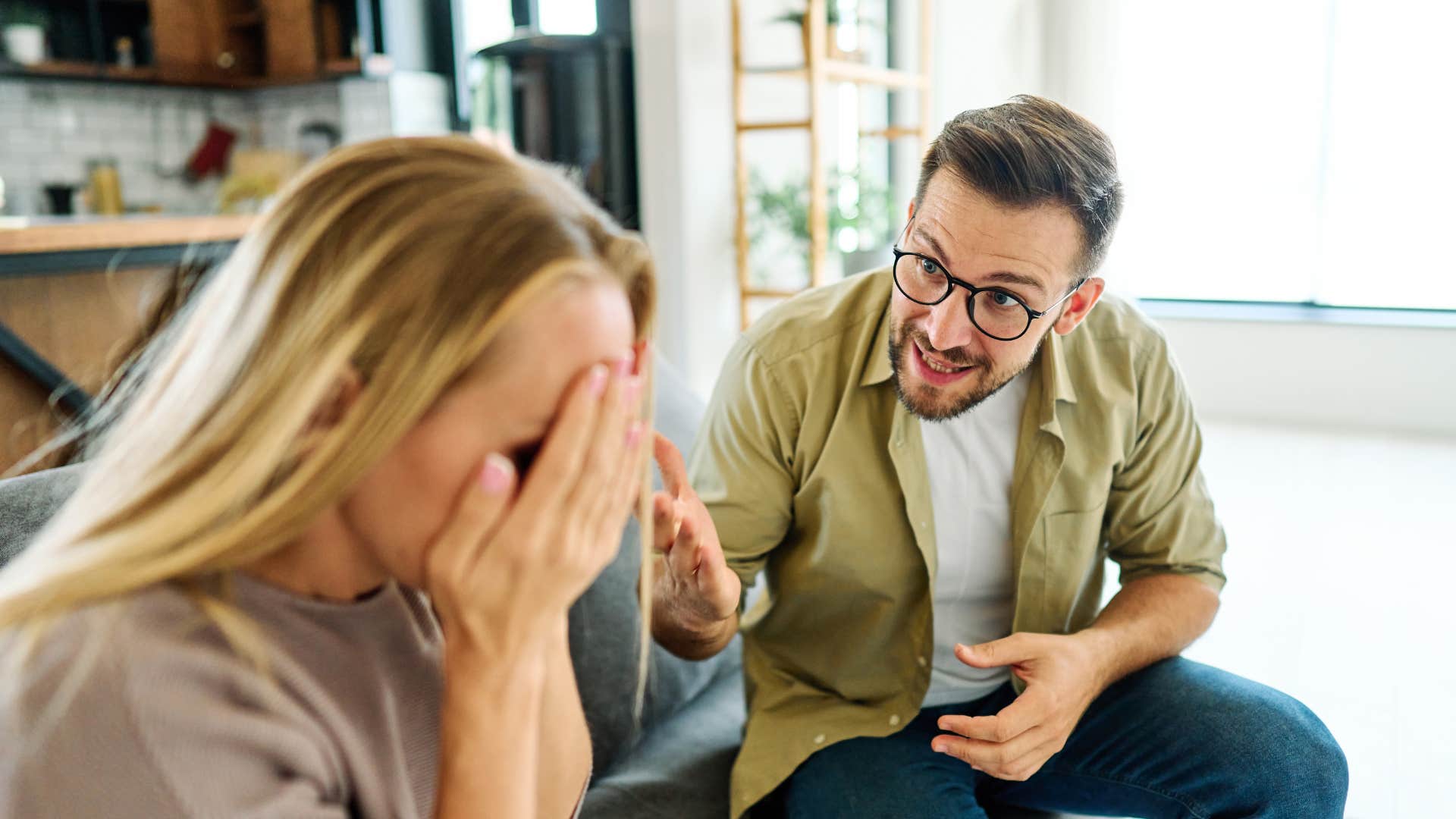 man with over-the-top habits that lives for chaos being picky