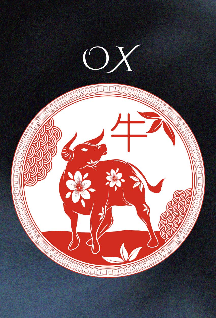 ox chinese zodiac signs luck good fortune week april 7 - 13, 2025