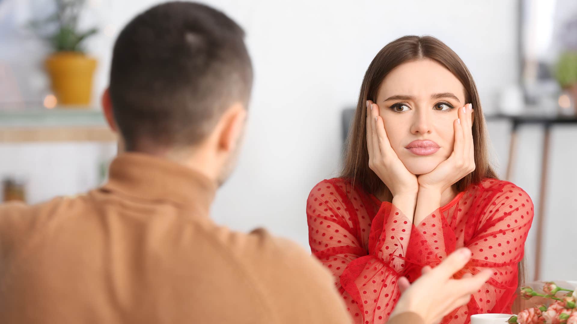 man who always get dumped in the first month talking about wedding