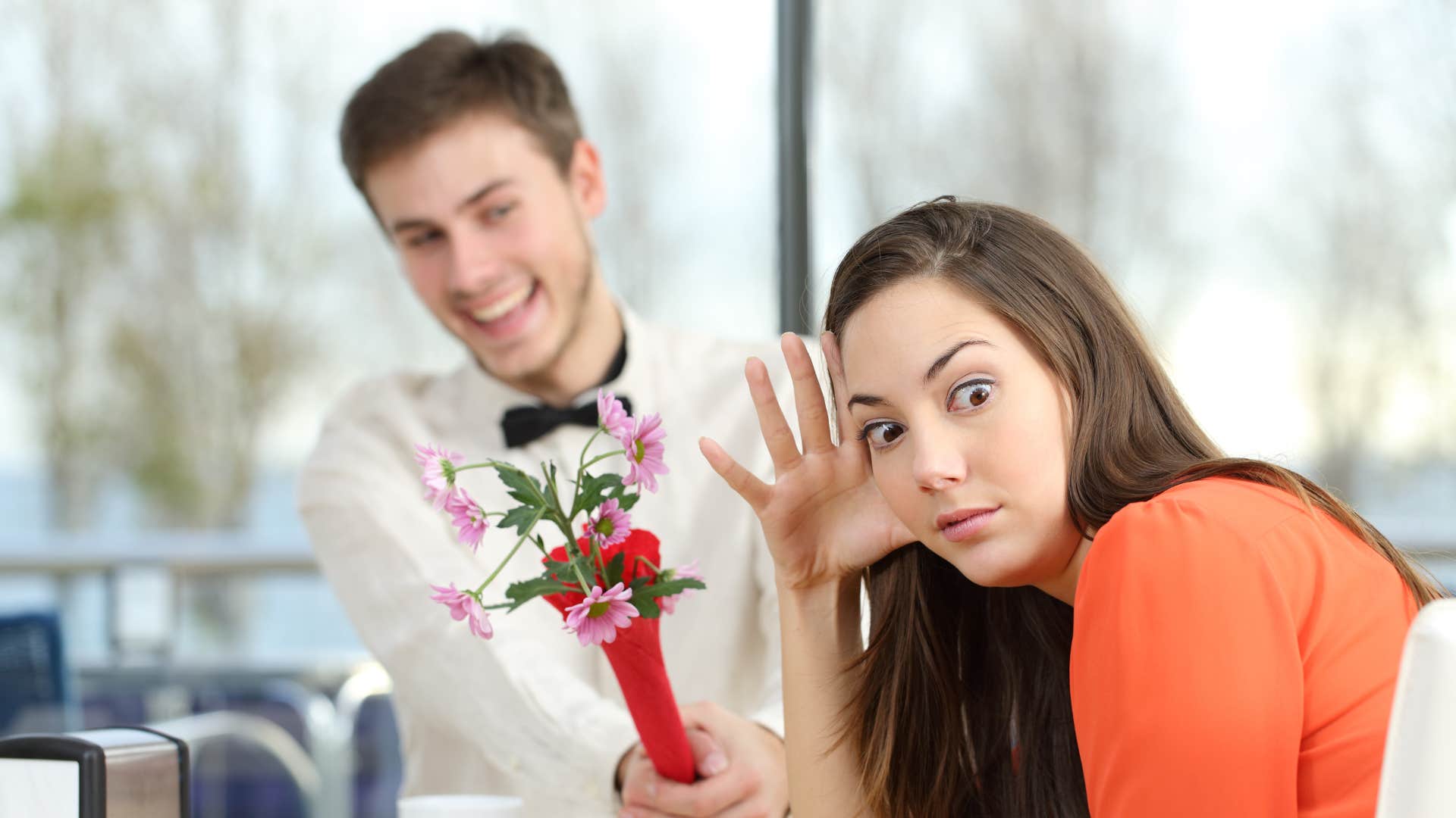 man who always get dumped in the first month saying l word