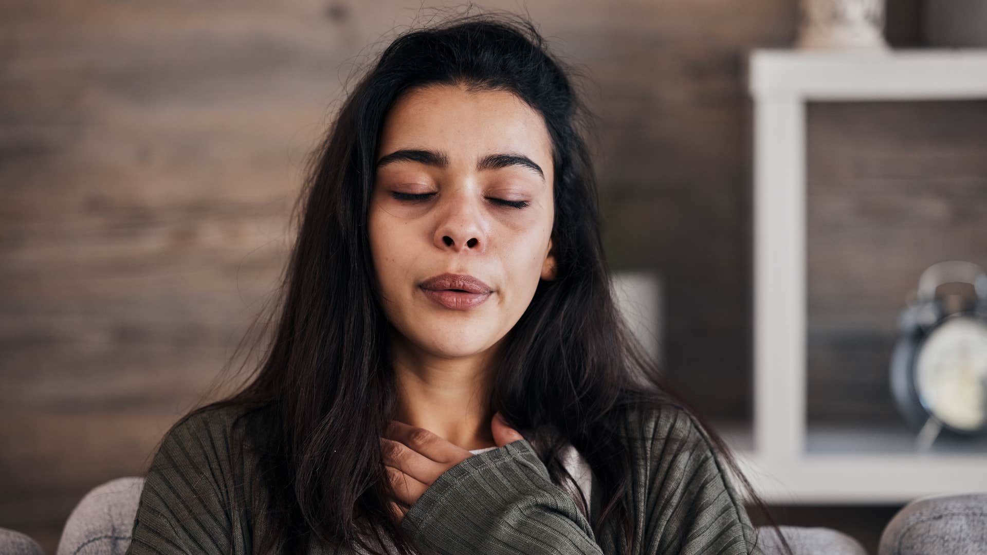 mentally tough woman with anger that leads to regret