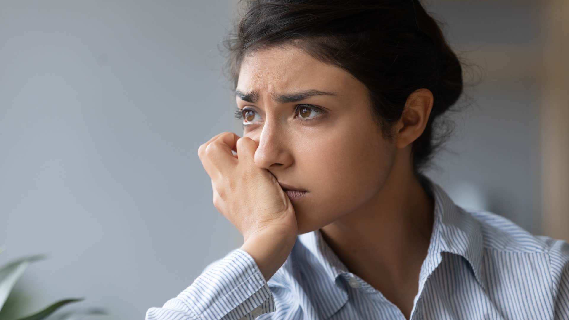 woman who is mentally tough feeling shame