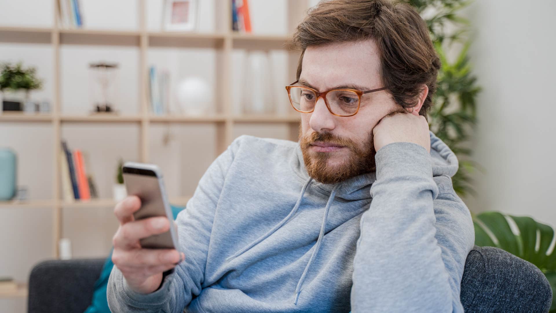 Man who prefers solitude over social life because he's grown from their social circle