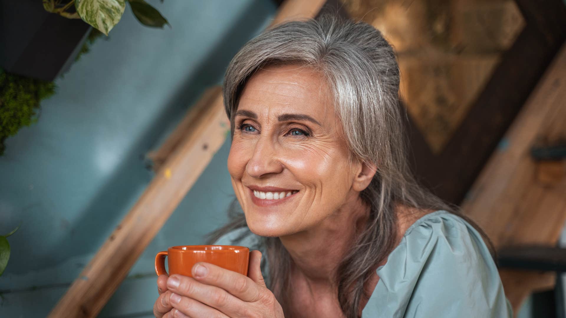 woman spends time alone because it’s sacred to her