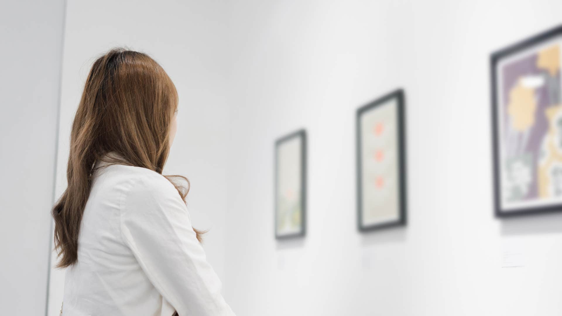 woman who feels everything moved by the arts