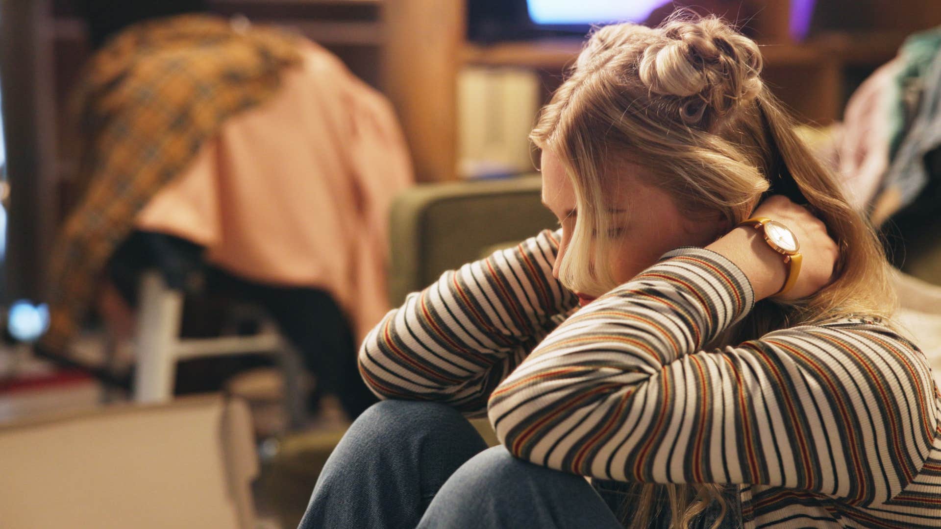 woman who feels everything is hangry
