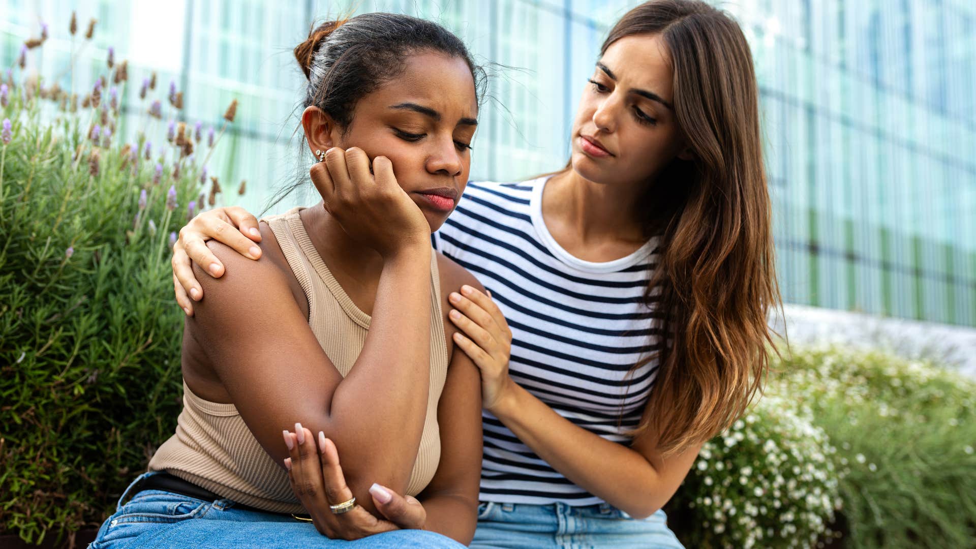woman who feels everything noticing someone's discomfort
