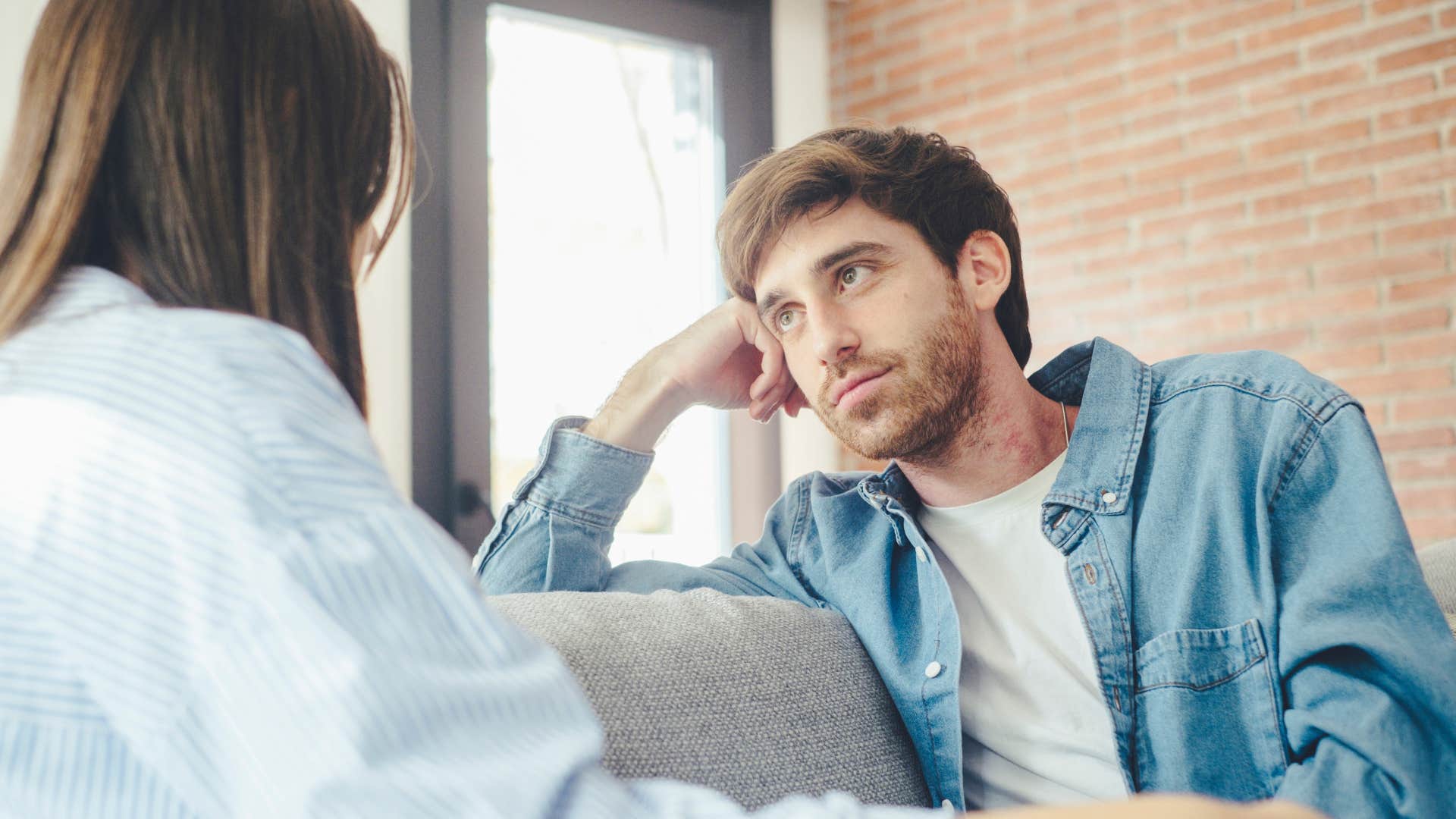 couple in long-term relationship that knows always a reason to reject someone