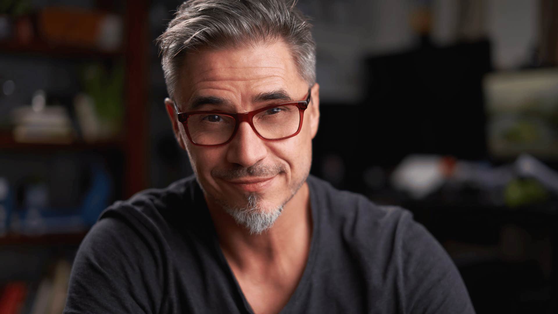 man who's realized he needs to put his own needs first as he gets older