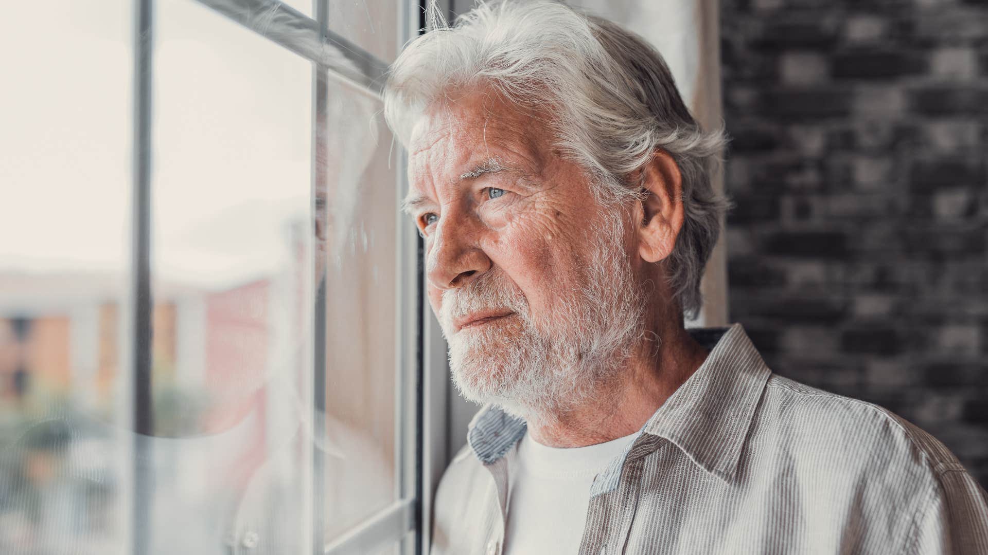 man who stopped caring about fitting in as he's gotten older because he's gotten more clarity about his personal goals