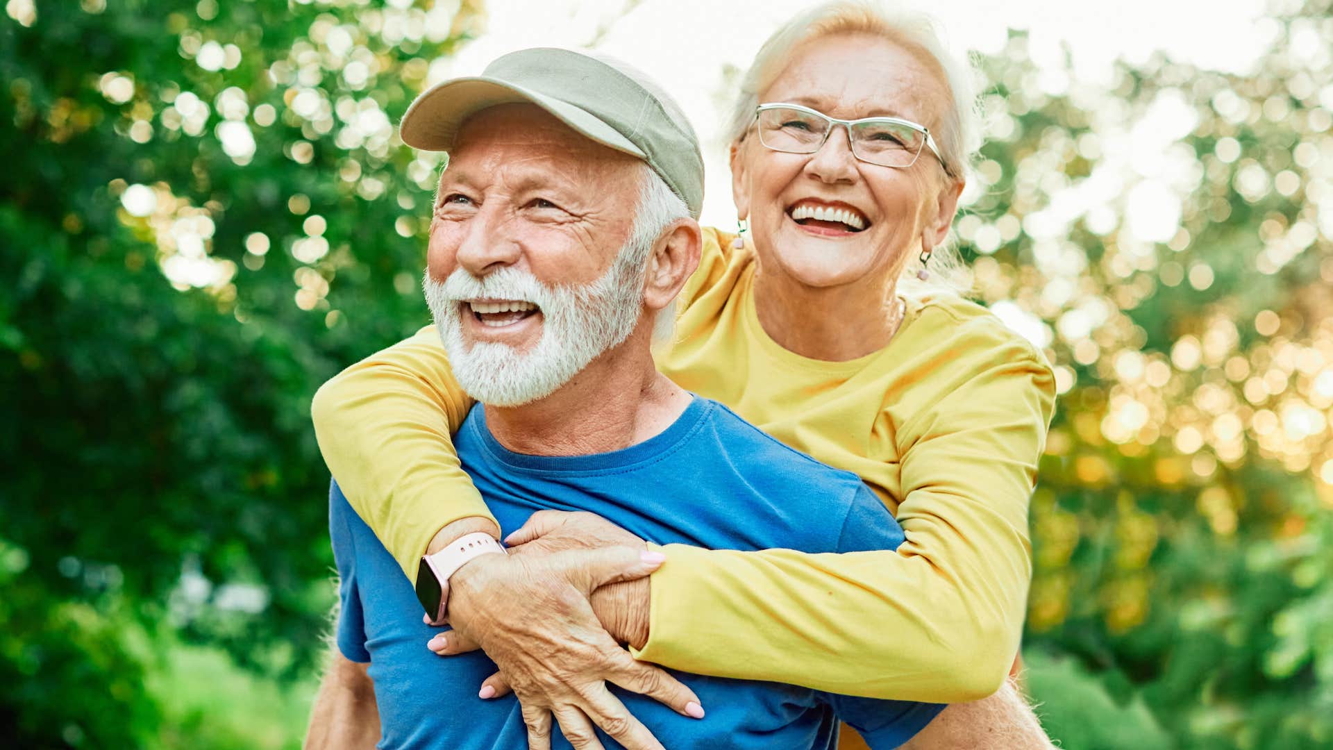 couple who stopped caring about fitting in as they've gotten older because they who knows it's impossible to please everyone