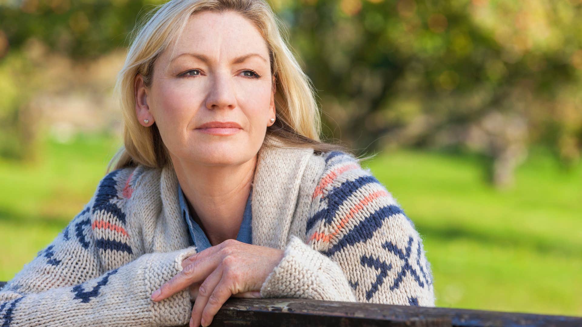 people who stop caring what anyone thinks as they get older experienced loss and hardship