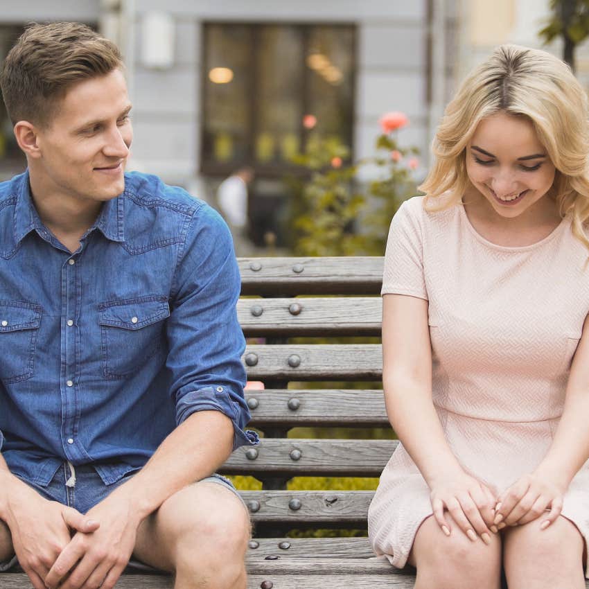woman who is an over-flirty insecure attention-seeker