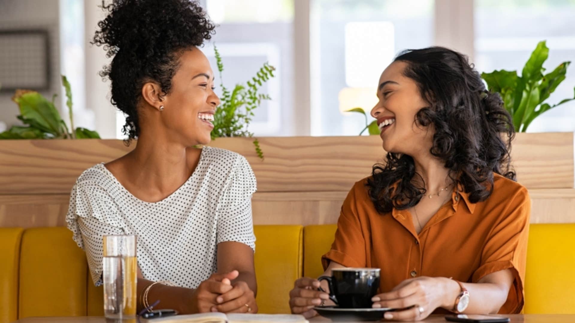 woman telling someone she hates they haven't changed a bit 