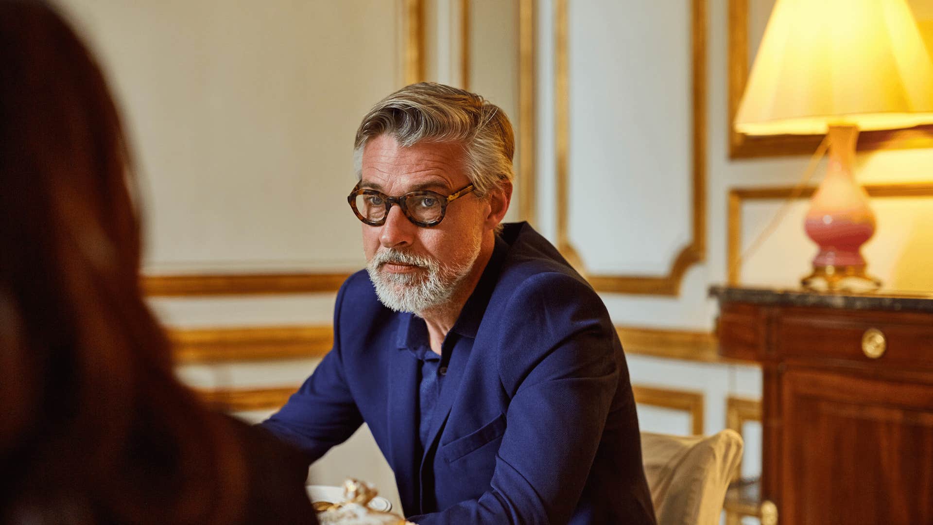 man who needs time to process information