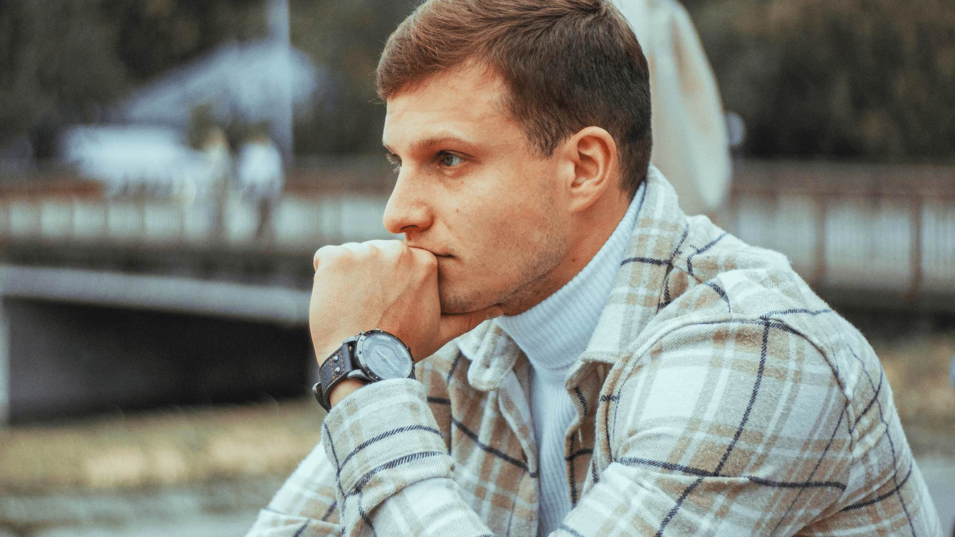 man who knows he can open up even though it's a risk