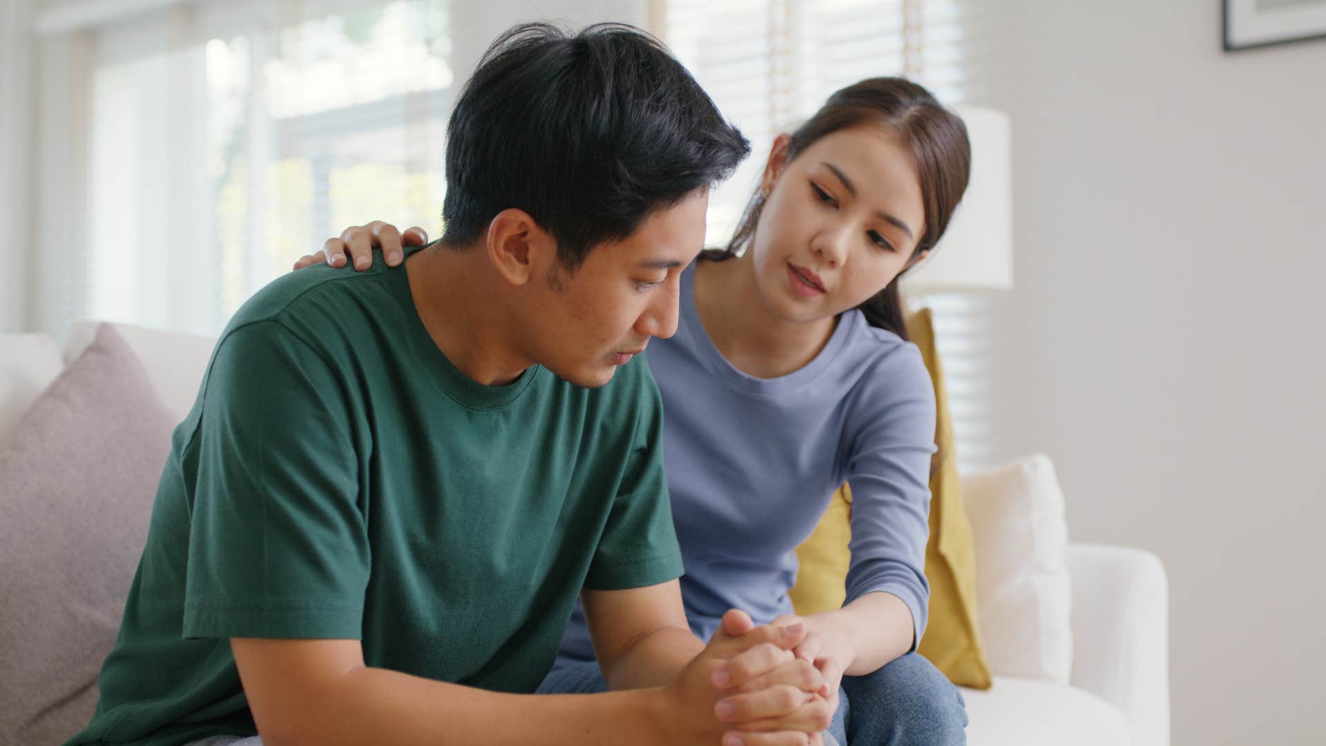 A narcissistic woman tells her husband that she was just being honest