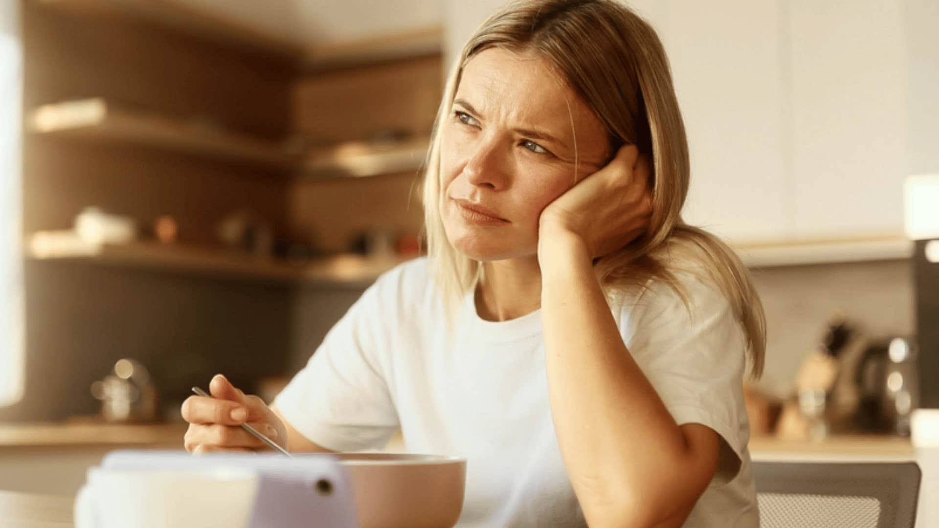 woman feeling tired 