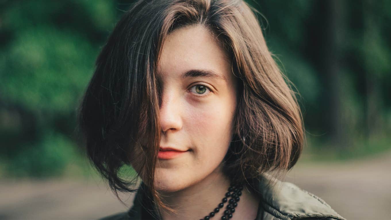 woman refusing to settle for less than she deserves 