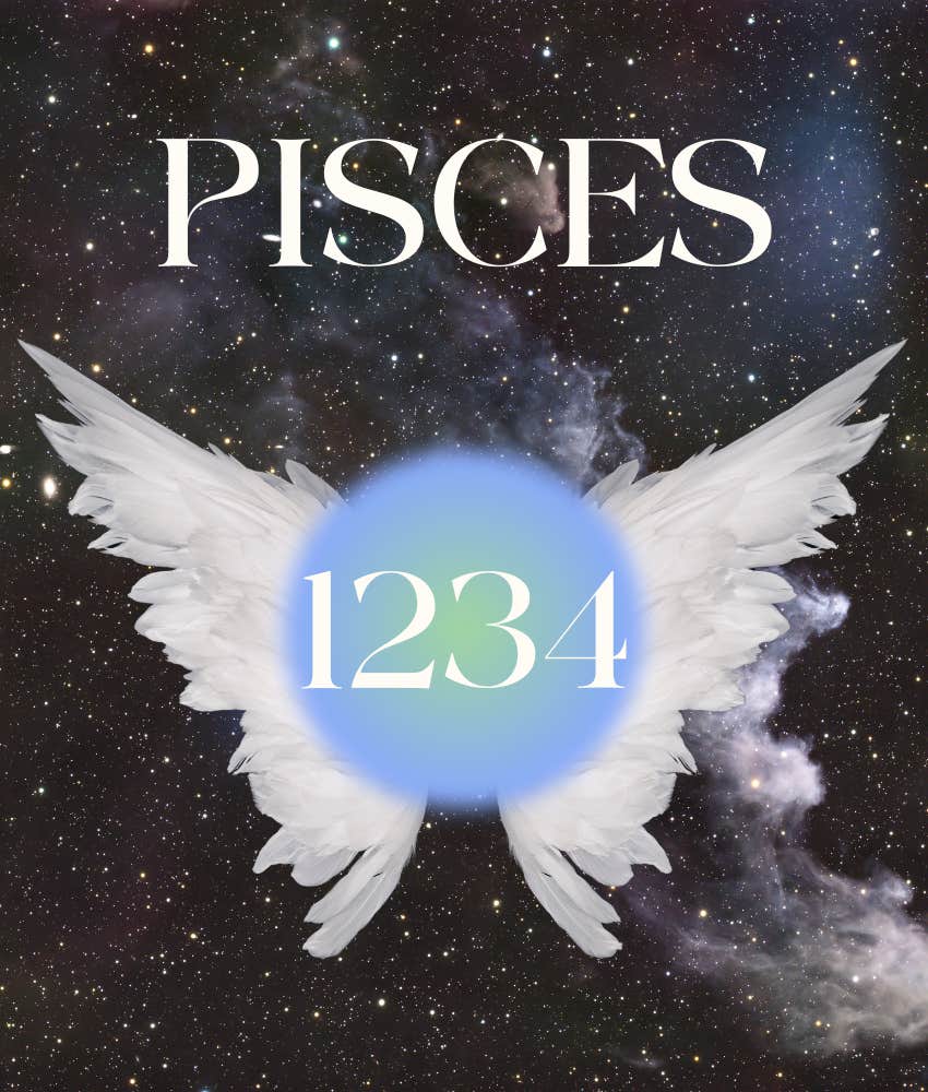 pisces zodiac sign angel number 1234 meaning