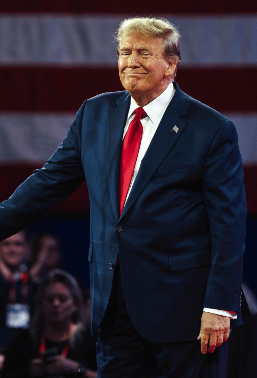 Donald Trump being in alignment with the universe