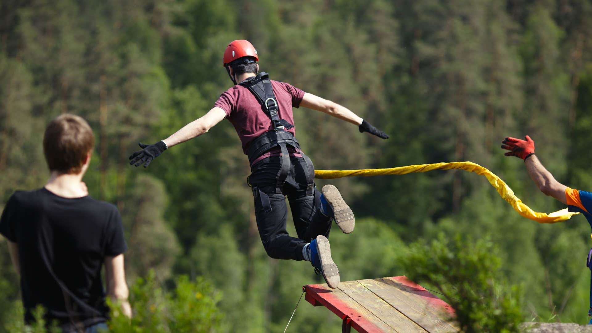 man who is a psychopath taking a risk