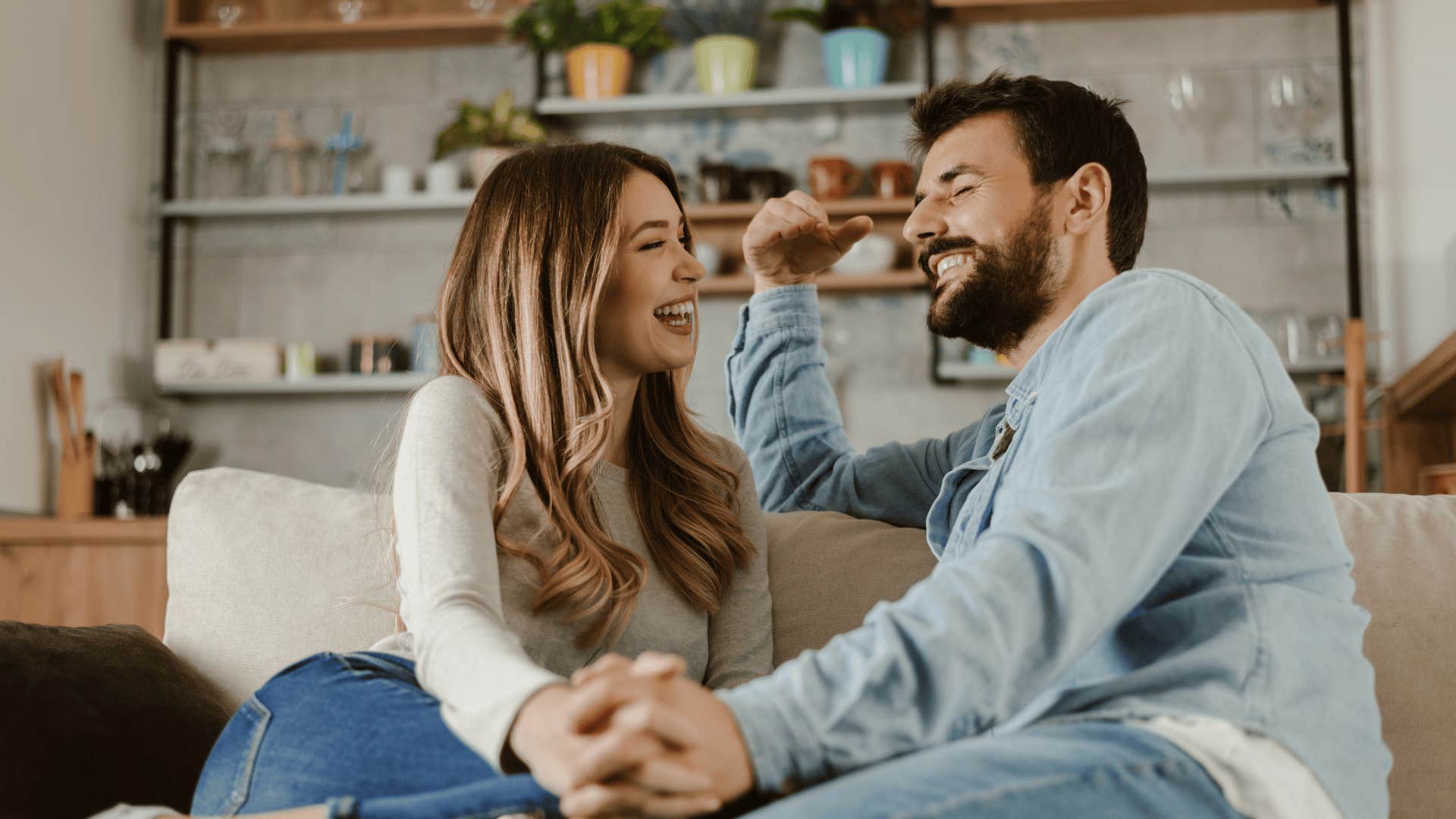 woman with man who is a darn good husband