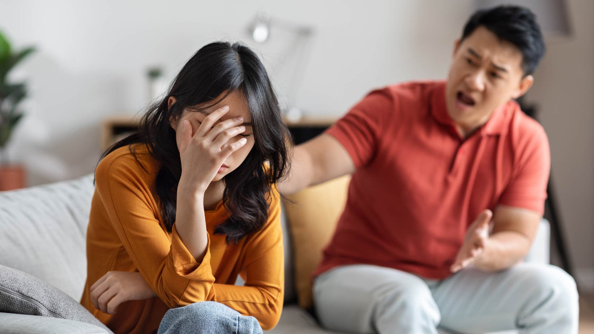 frustrated wife who feels unheard