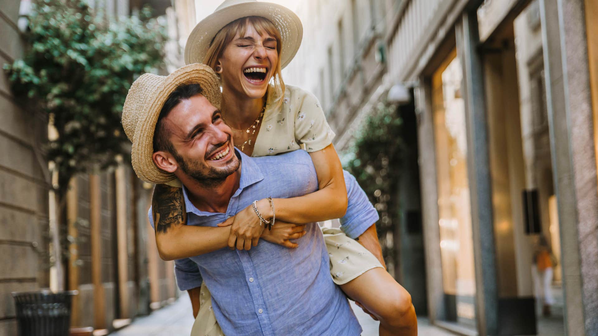 man with a sense of humor who is irreplaceable to a woman