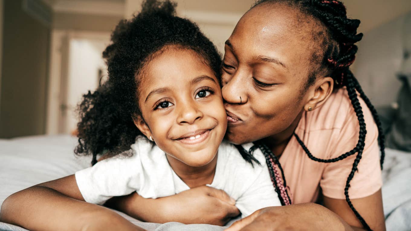 A parent is totally unforgettable to her child.