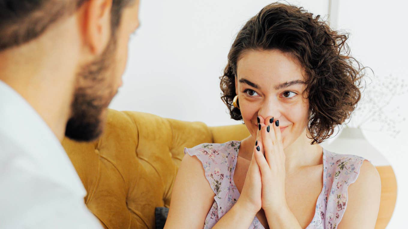 Rare Qualities That Make A Woman Truly Fall For A Man, According to Psychology Woman truly falling for a man.