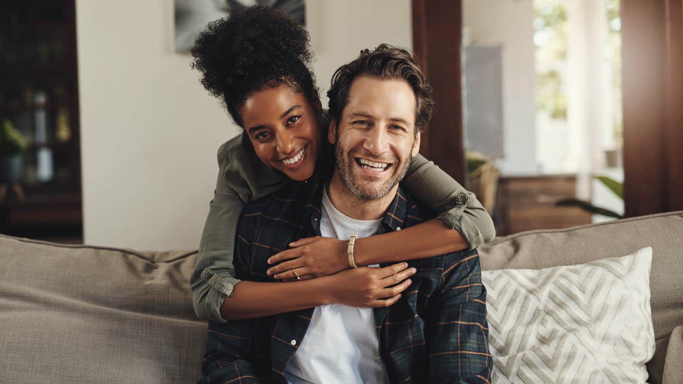 10 Rare Qualities That Make Someone A Really Good Partner happy couple cuddling