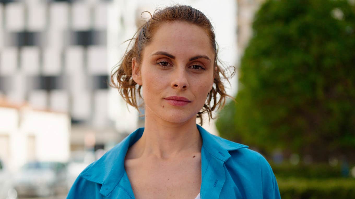 relaxed millennial woman not worrying about midlife crisis