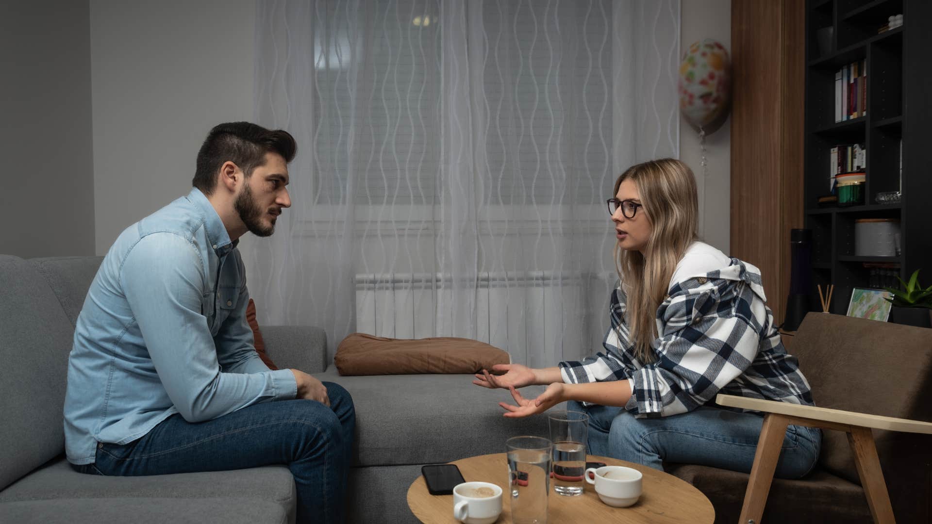 man who shows up unannounced that has turned into a disturbing obsession
