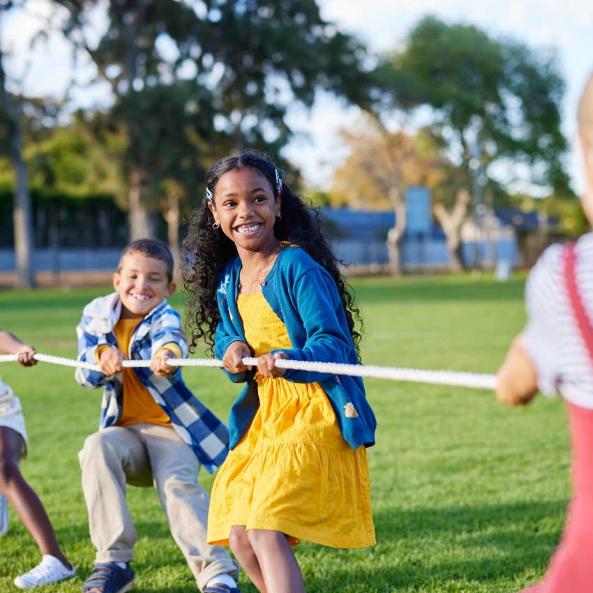 child with fast development becoming a new person