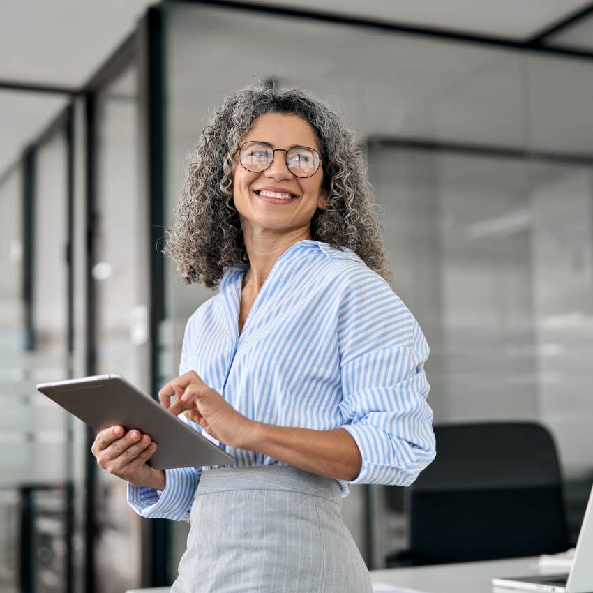 woman with spiritual awakening becoming a new person