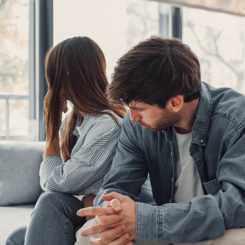 woman with man who will never love her back