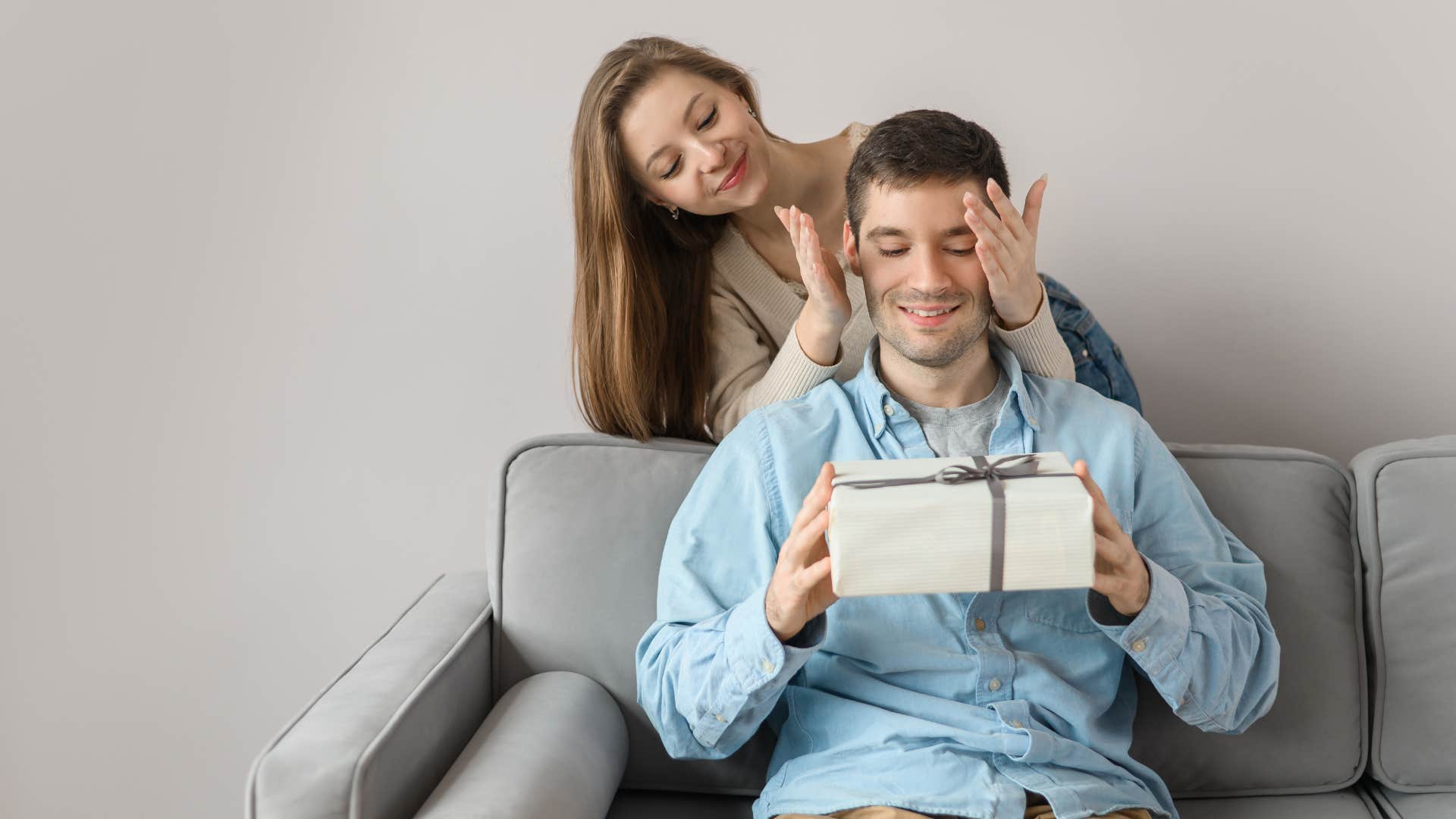 woman who is totally unforgettable to men getting him something