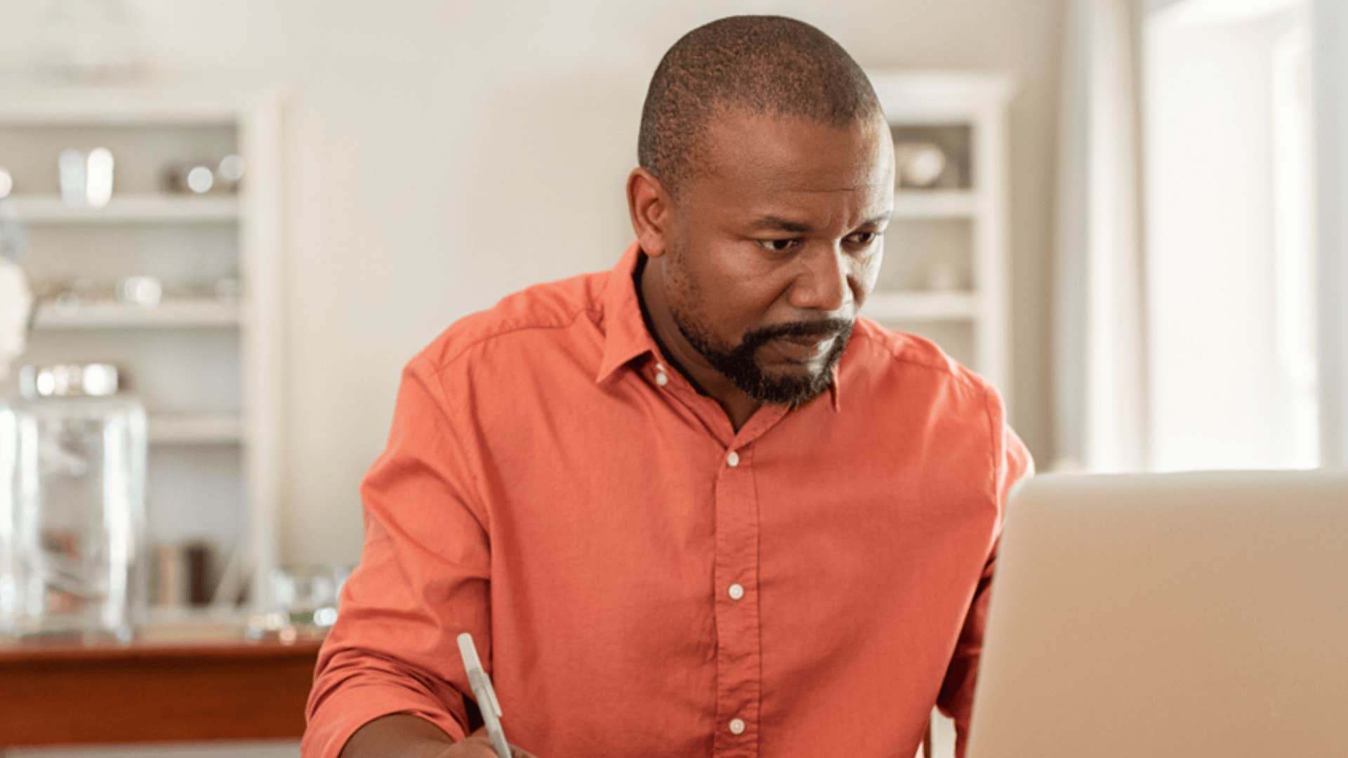man taking risks despite fear of failure 
