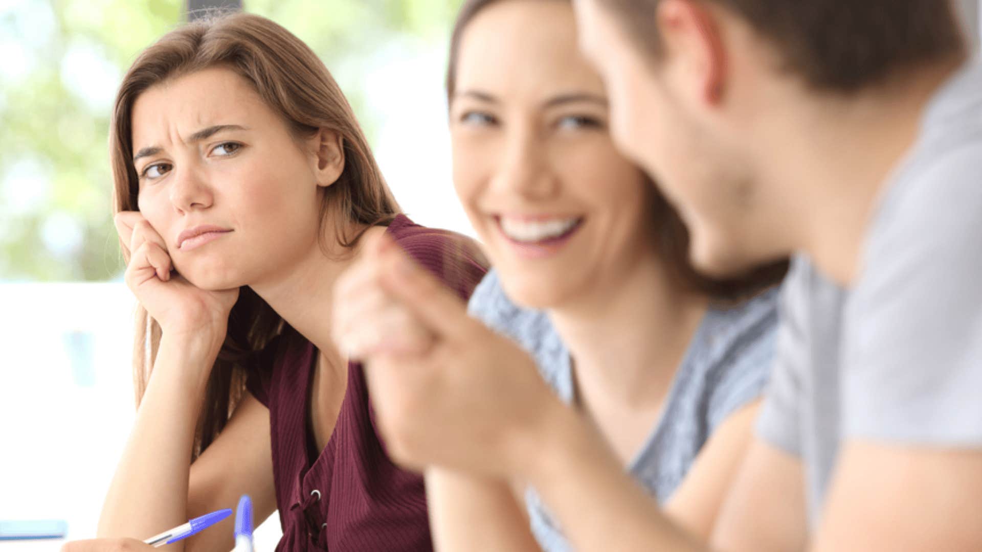 woman looking for external validation