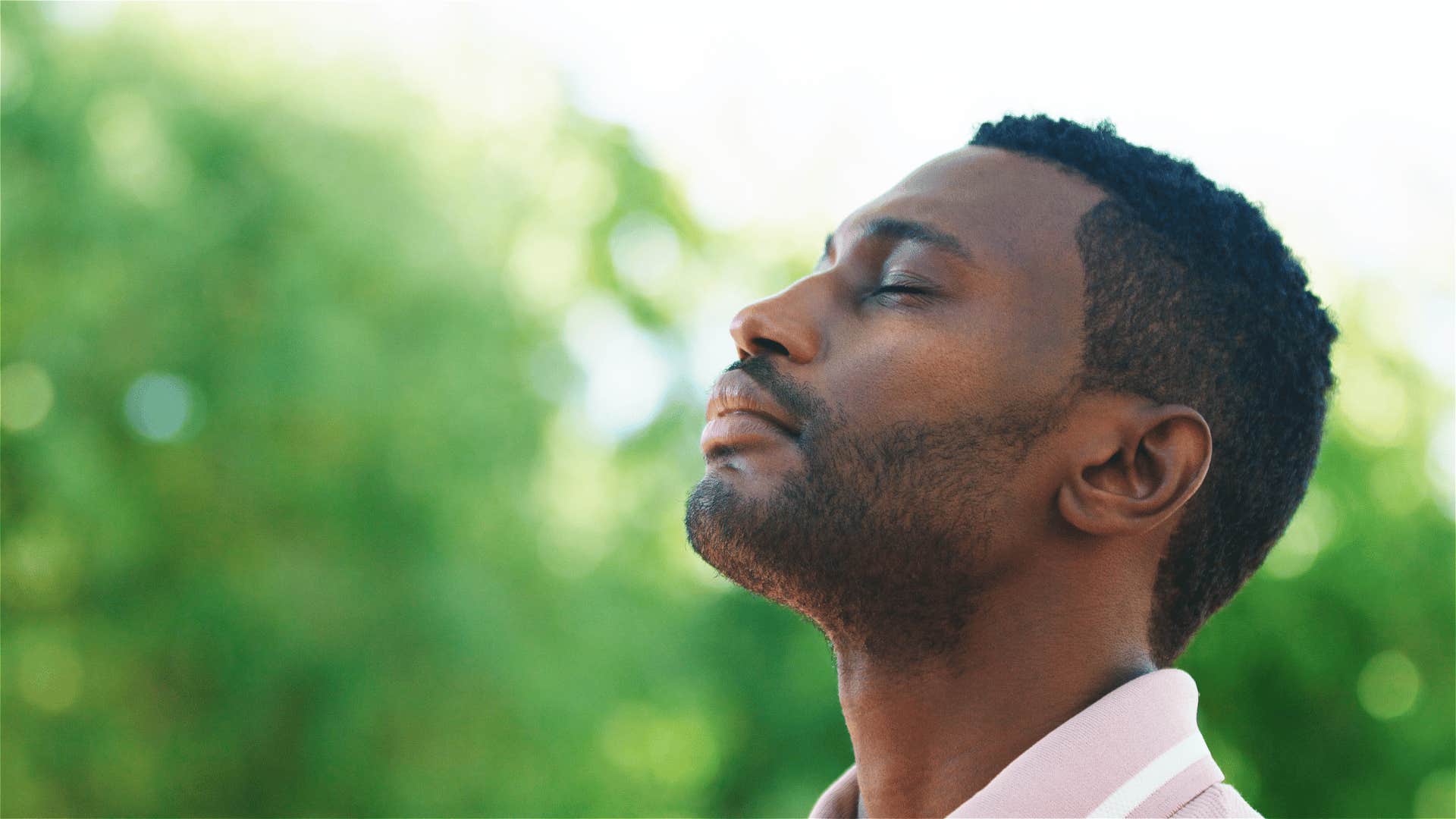 simple man who doesn't overthink deeply having a positive outlook on life