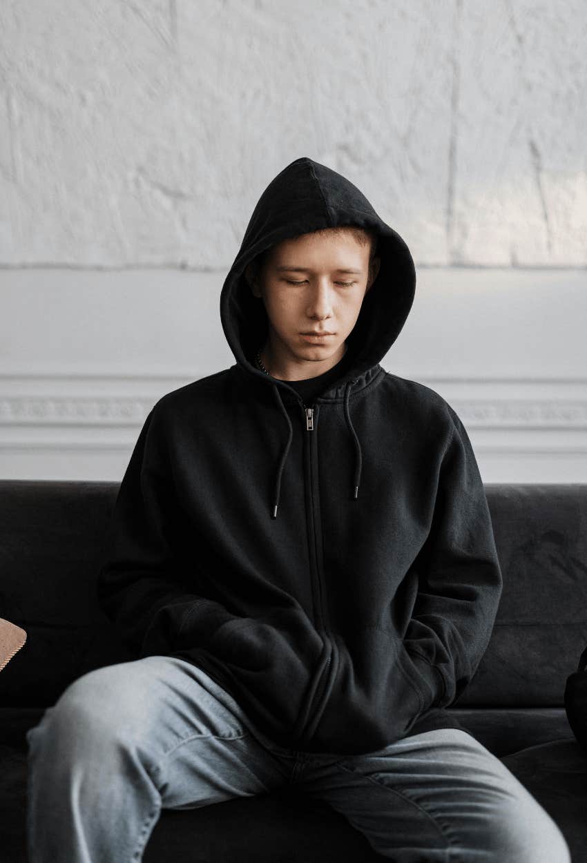 man who grew up in a family that bonded over negativity