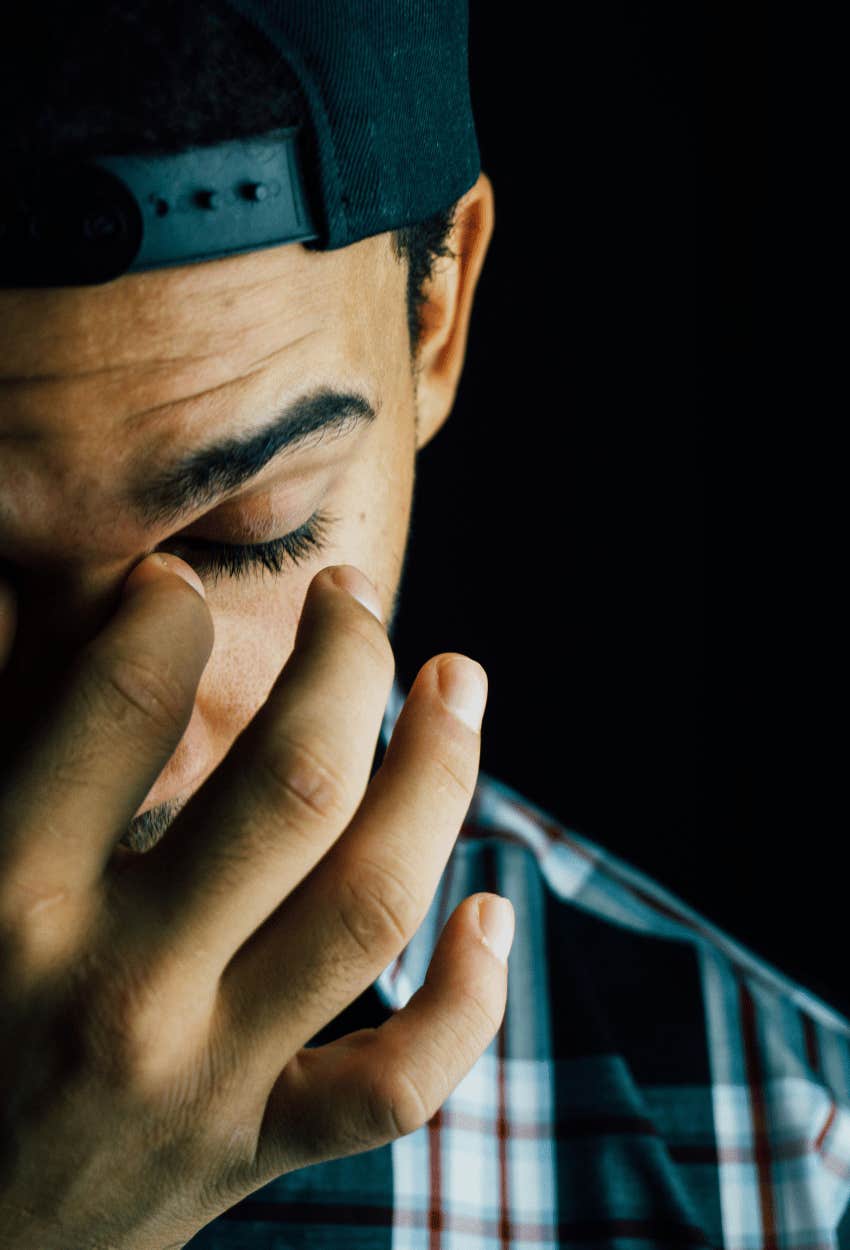 man who grew up in a family that bonded over negativity