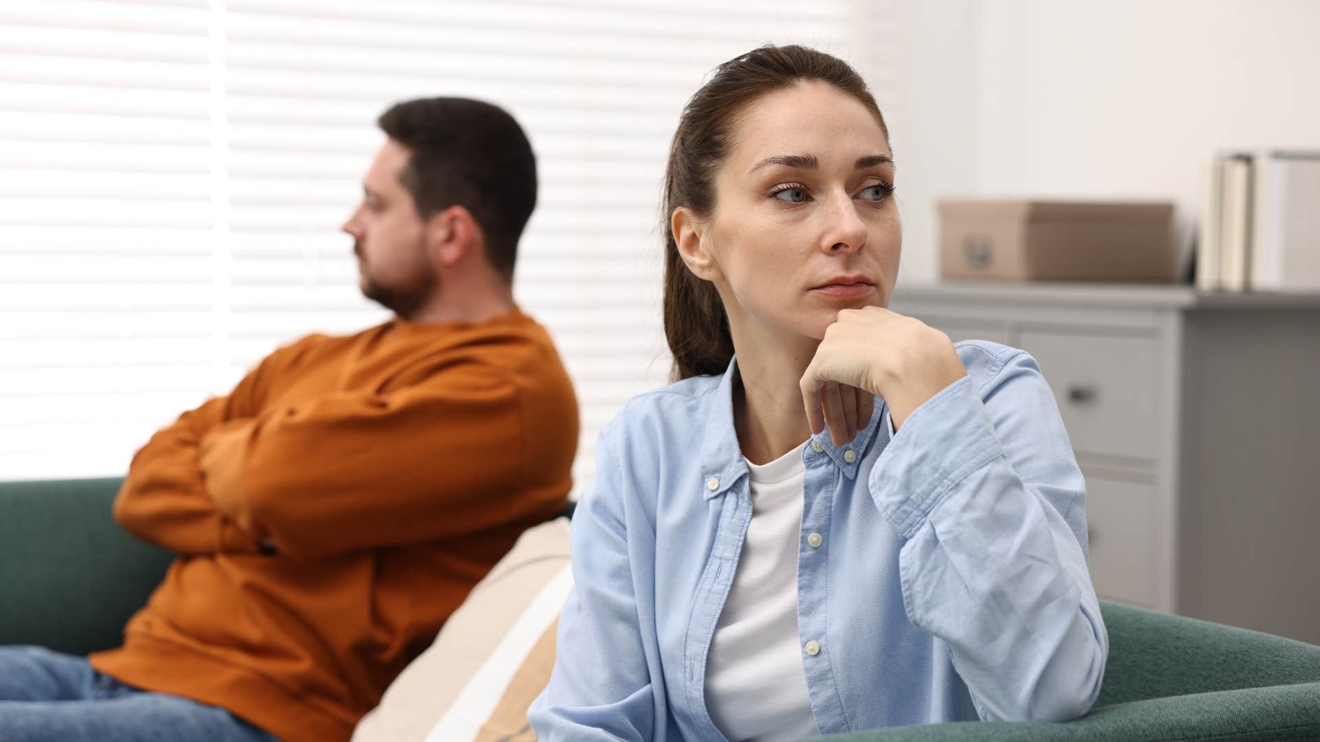 woman tired of drama with partner